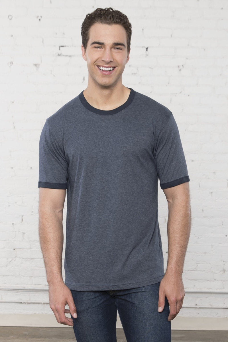 Two-Toned Men's Ringer Tee  Cabot Business Forms and Promotions