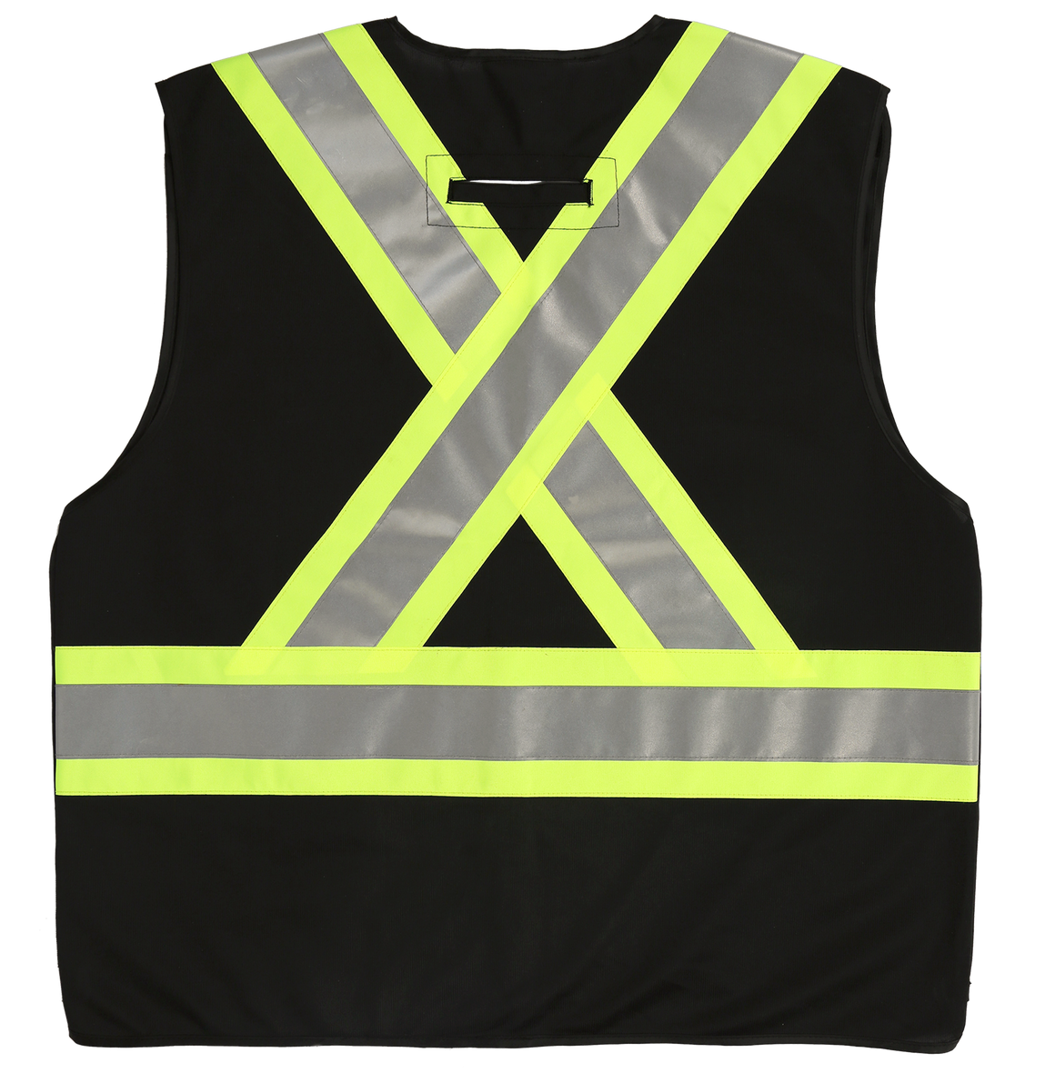 Black 5pt. Tear Away Safety Vest | Cabot Business Forms and Promotions